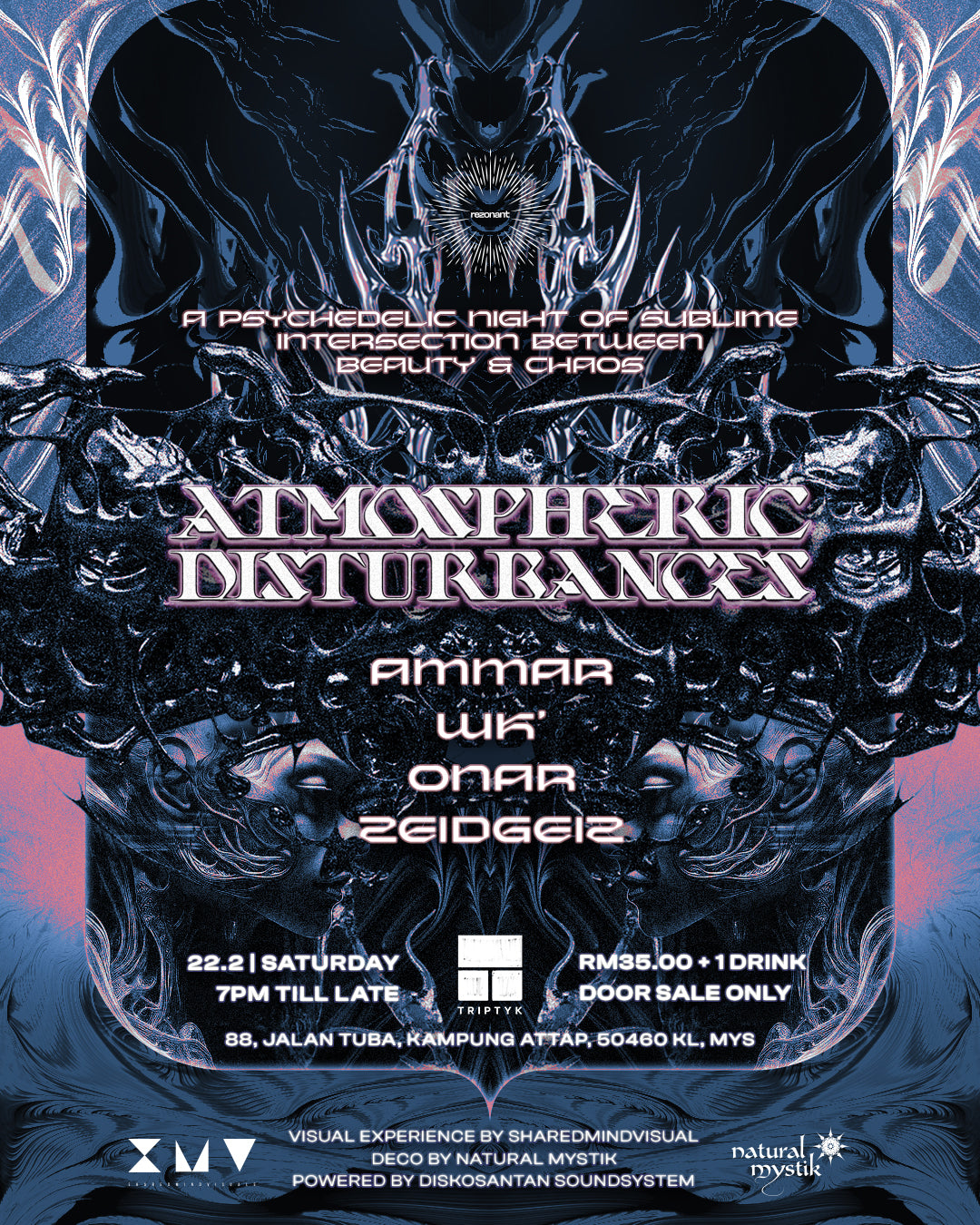 (22/02/2025) ATMOSPHERIC DISTURBANCES - Rezonant Collective