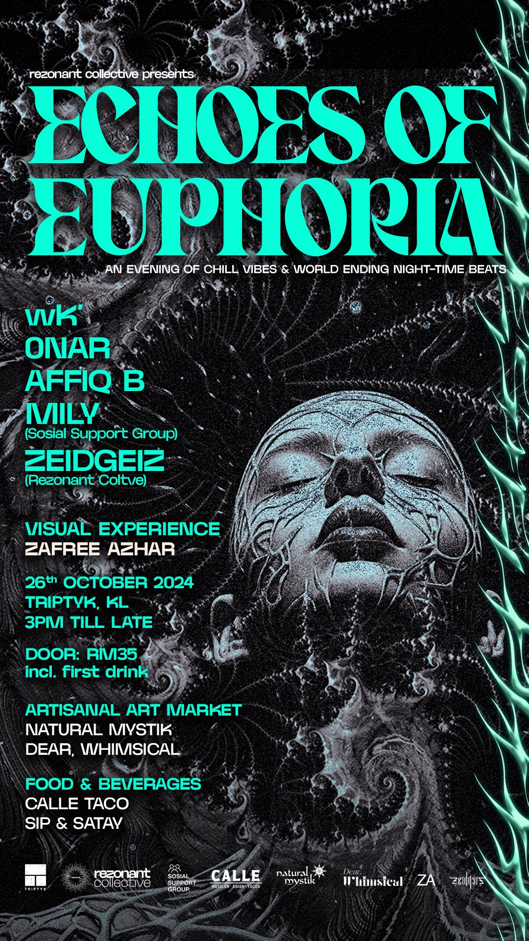 (26/10/2024) ECHOES OF EUPHORIA - Rezonant Collective