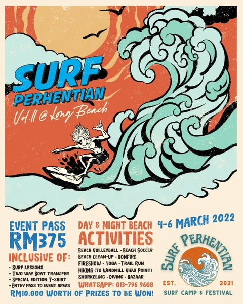 (04-06/03/2022) SURF PERHENTIAN VOL. II - Surf Perhentian
