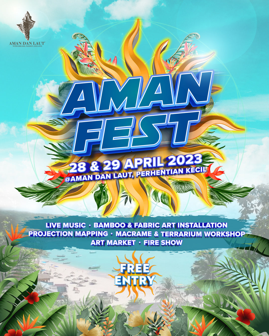 (28-29/04/2023) AMAN FEST - Aman Dan Laut