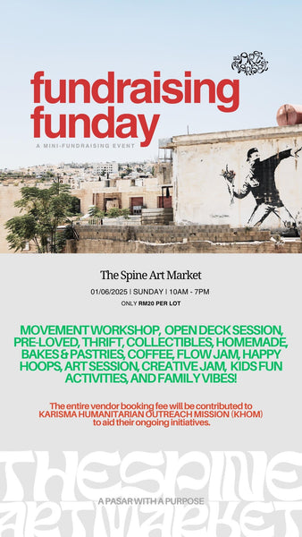(01/06/2025) FUNDRAISING FUNDAY - The Spine Art Market