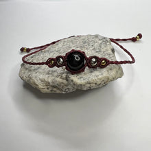 Load image into Gallery viewer, Beaded Obsidian Bracelet/Anklet
