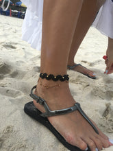 Load image into Gallery viewer, Floral Macramé Anklet
