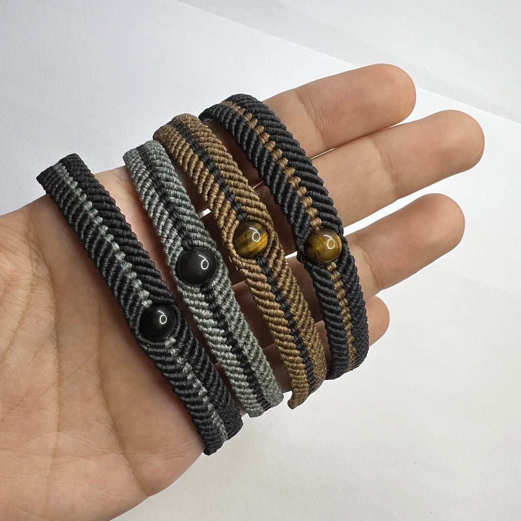 Symmetric Macramé Bracelet