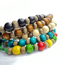 Load image into Gallery viewer, Wooden Beaded Bracelet
