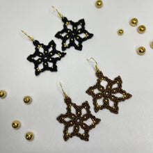 Load image into Gallery viewer, Macramé Flower Earrings
