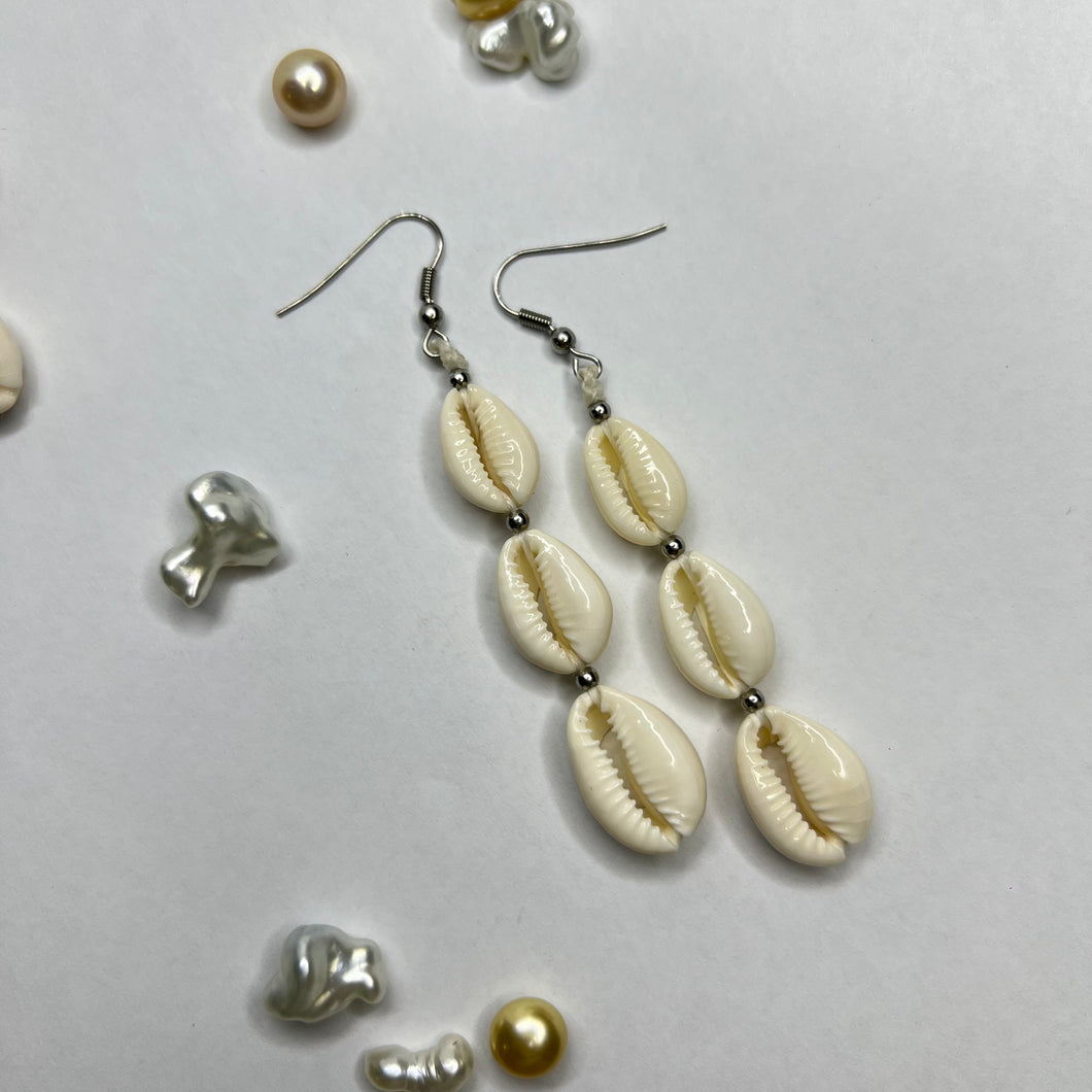 Seashell Dangle Earrings