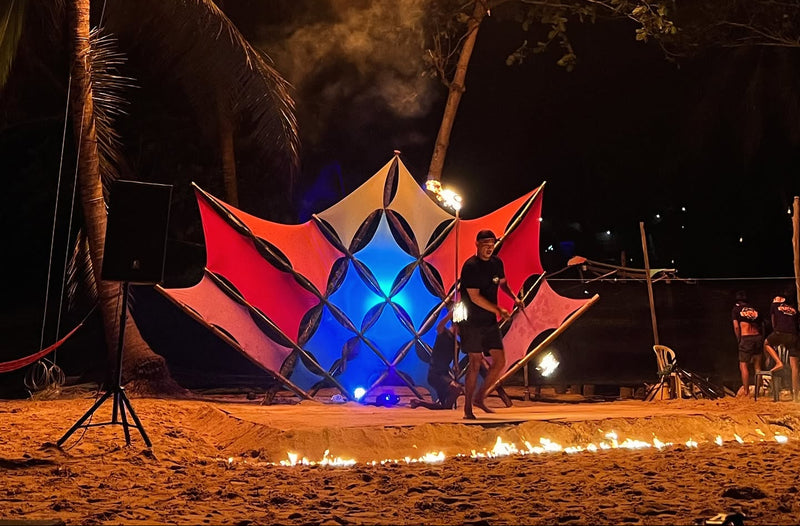 Fabric Bamboo Decor - Surf Perhentian 3