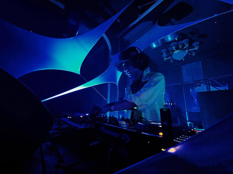 Fabric Decor - Groove in the Dark 2