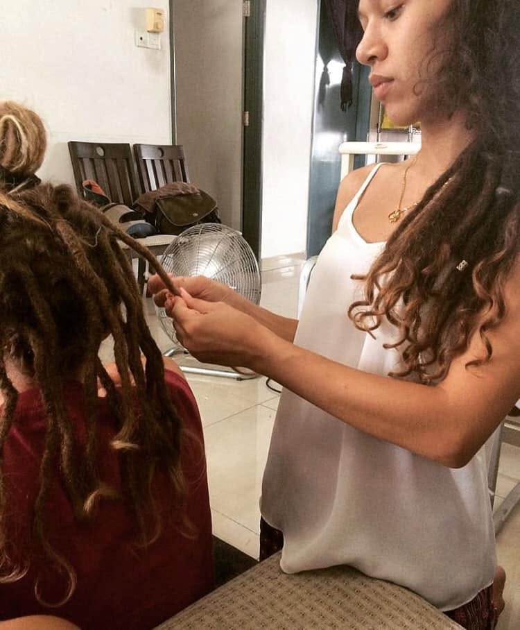 Hair - Dreadlocks Installation