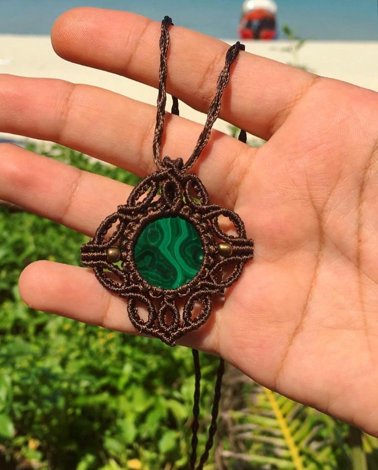 Jewellery - Malachite Necklace
