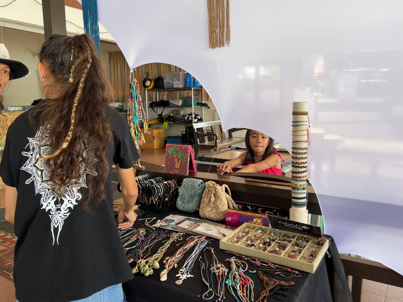 Market booth - Aman Fest
