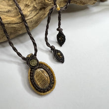 Load image into Gallery viewer, Picture Jasper Macramé Necklace
