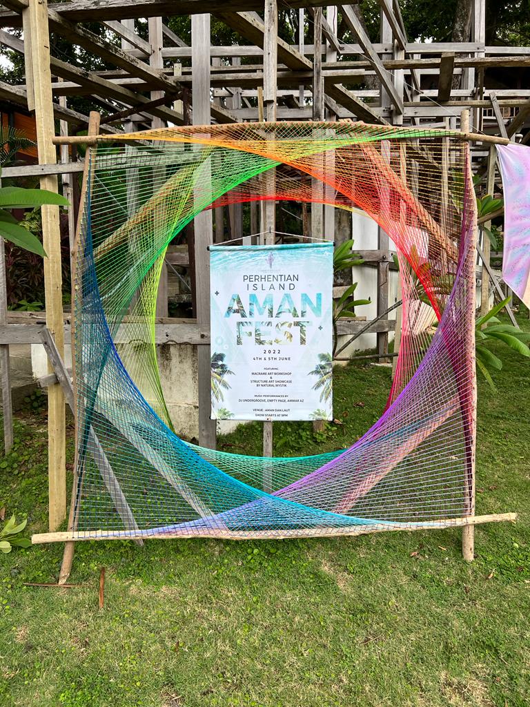 String Art Decor - Aman Fest
